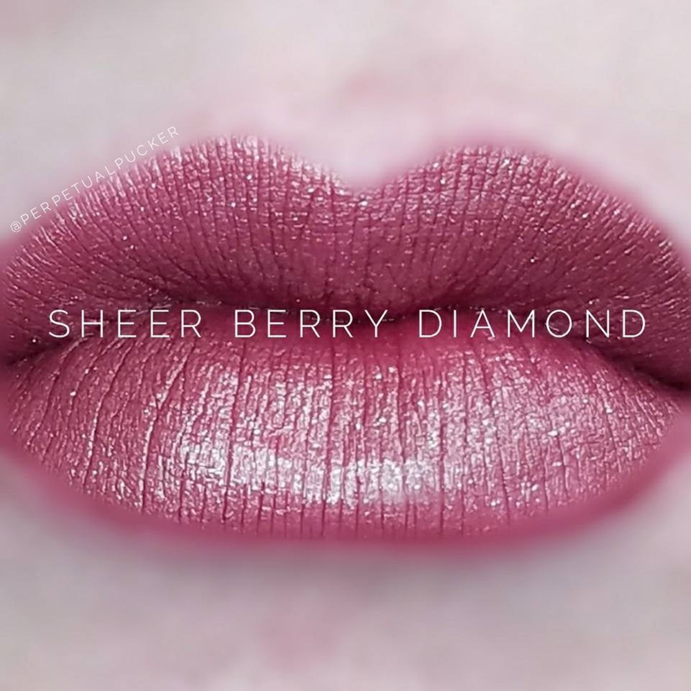 LipSense- Sheer Berry Diamond, stunning diamond berry, purplish color! Popular!